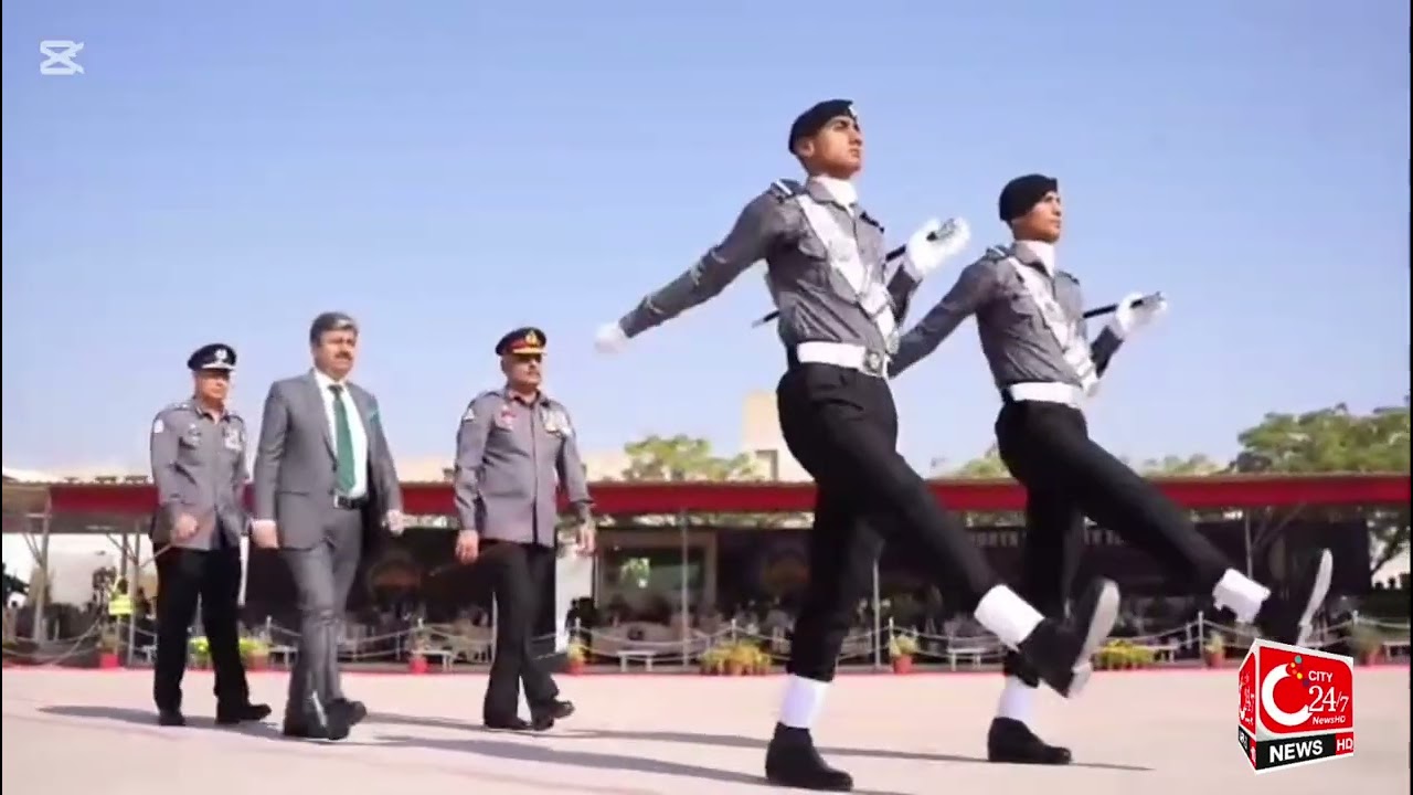 Airports Security Force کی پاسنگ آؤٹ پریڈ، 790 ریکروٹس کی شمولیت