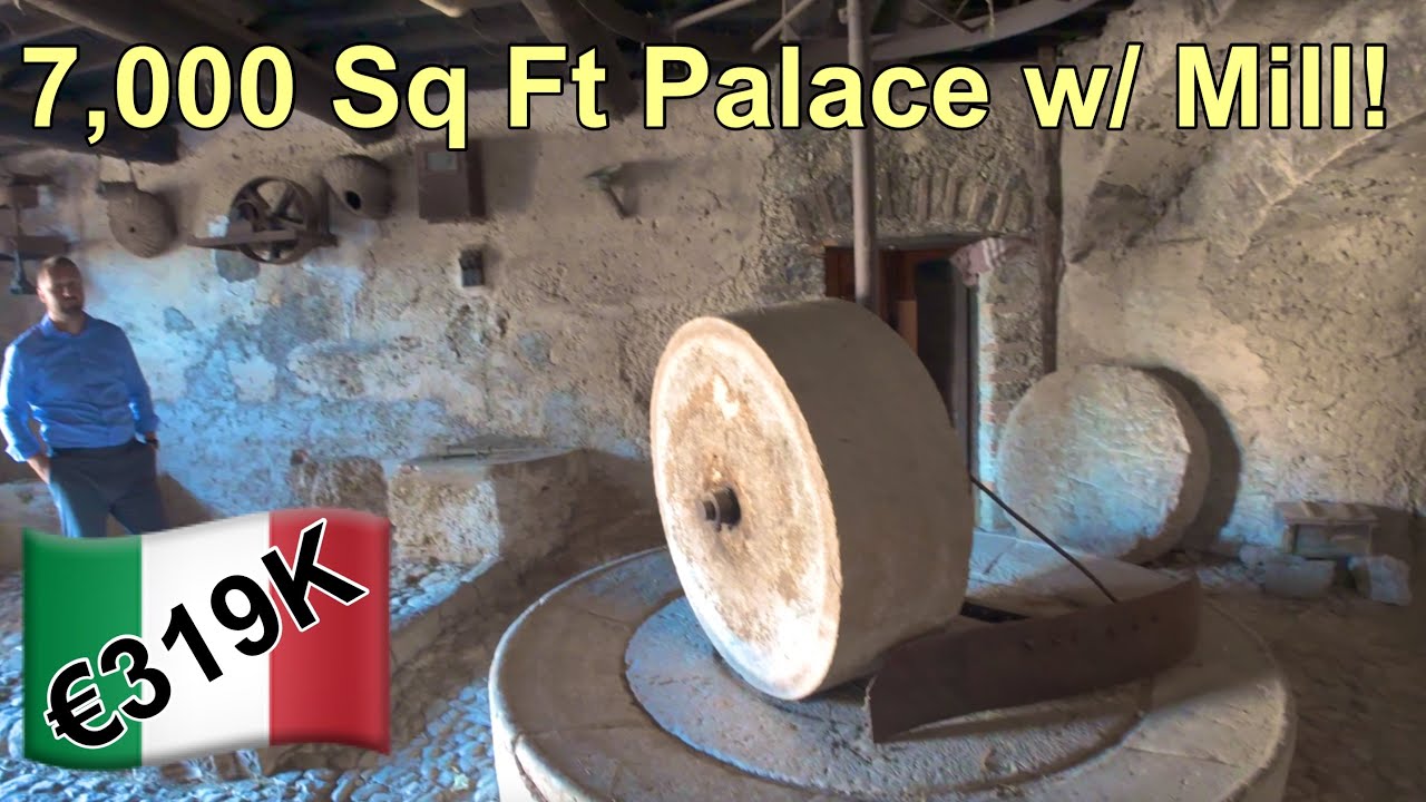 Exploring a €319,000 Italian Palace! 🏰 Over 300 Years Old & 7,000 ft² of History! 🇮🇹