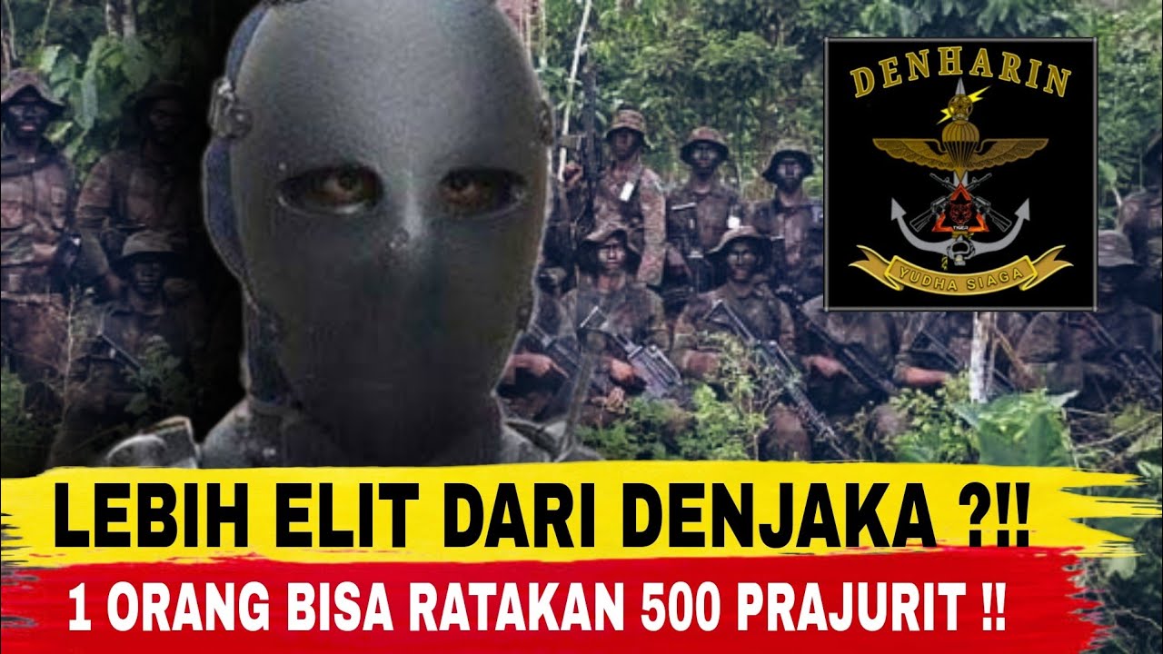 Denharin pasukan rahasia indonesia misterius lebih elit dari denjaka | denharin 2022