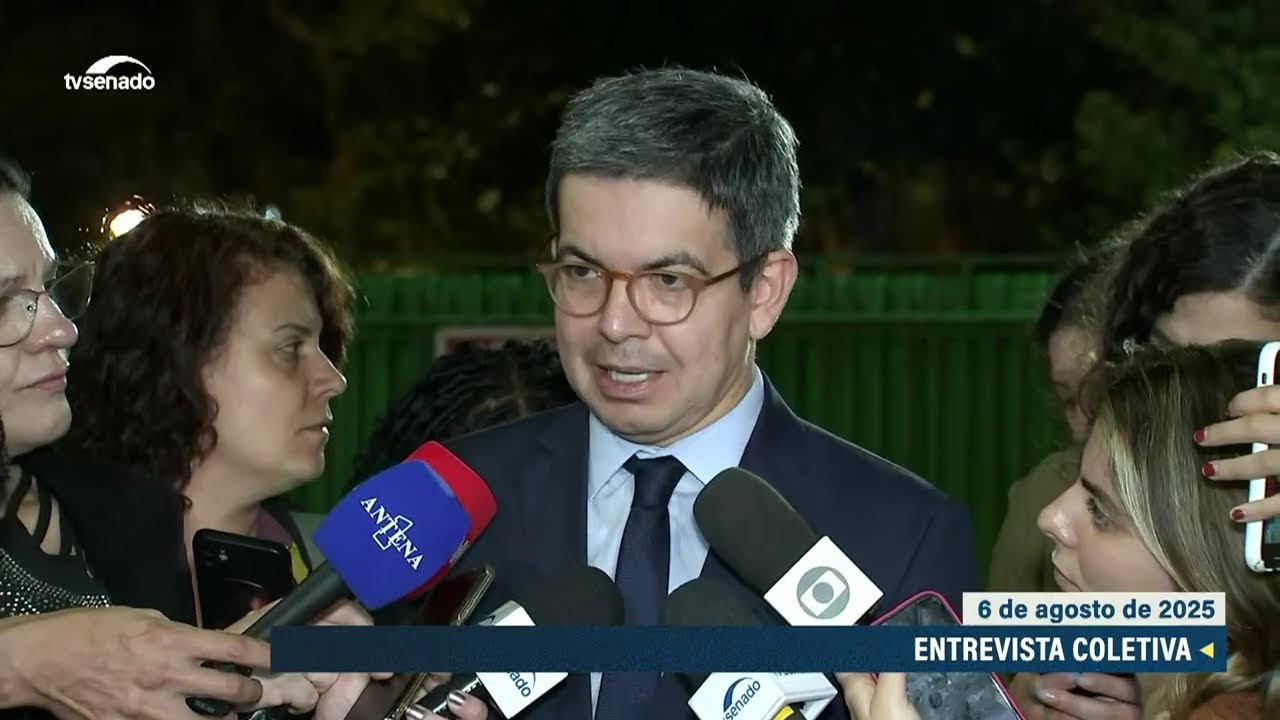Randolfe Rodrigues: “Senado voltará a funcionar amanhã (7/8/25)” – 6/8/25