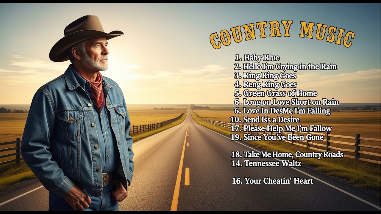Golden Era Classic Country Collection 🤠 Timeless Country Road Cowboy Songs