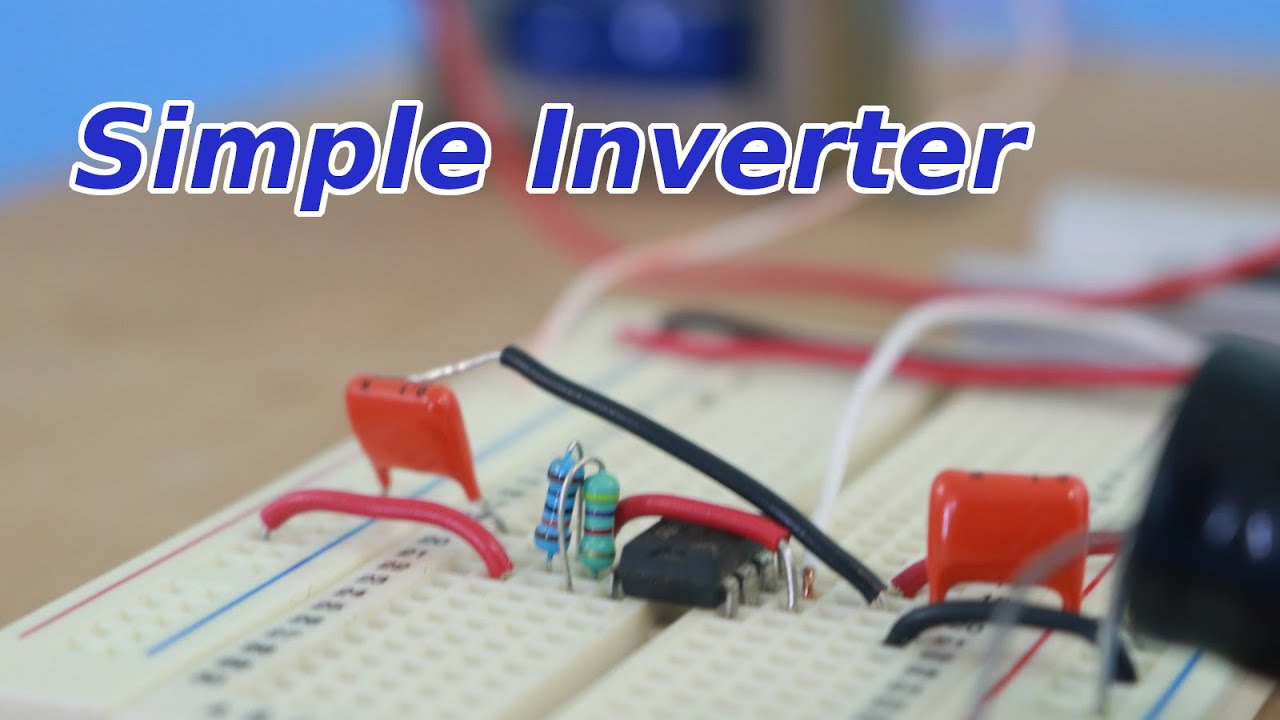 Simple Square Wave Inverter with 555 Timer