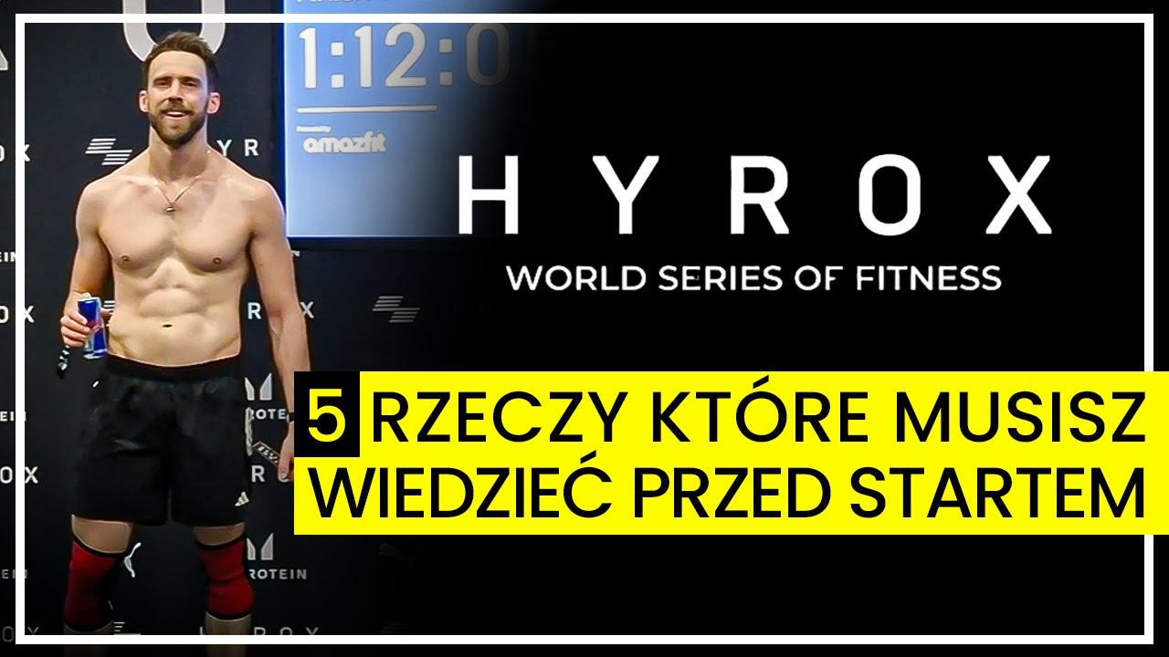 O tym MUSISZ wiedzieć przed startem w HYROX I 5 rzeczy które ułatwią Ci start w zawodach 🔥