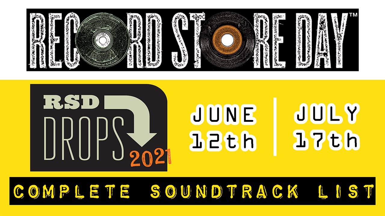 RECORD STORE DAY | RSD Drops 2021 | Complete Vinyl Soundtrack List!