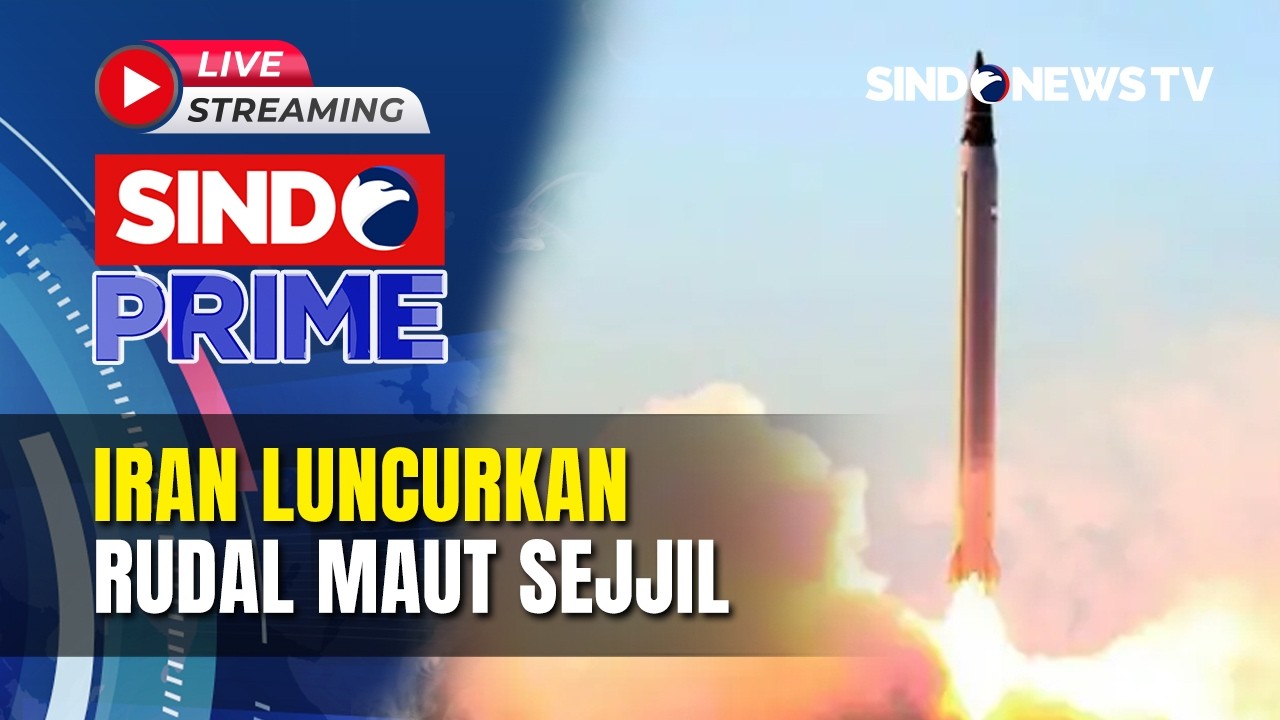 🔴 IRAN LUNCURKAN RUDAL MAUT SEJJIL | SINDO PRIME | 16/03 | FULL