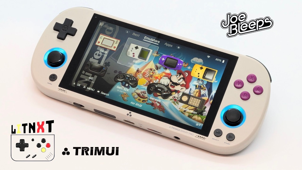 TrimUI Smart Pro CrossMix — лучшая портативная ОС на сегодняшний день?