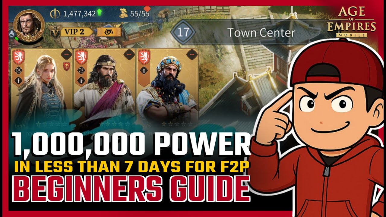 How I Got 1M Power in Less Than a Week   Age of Empires Mobile Tips for New Players
