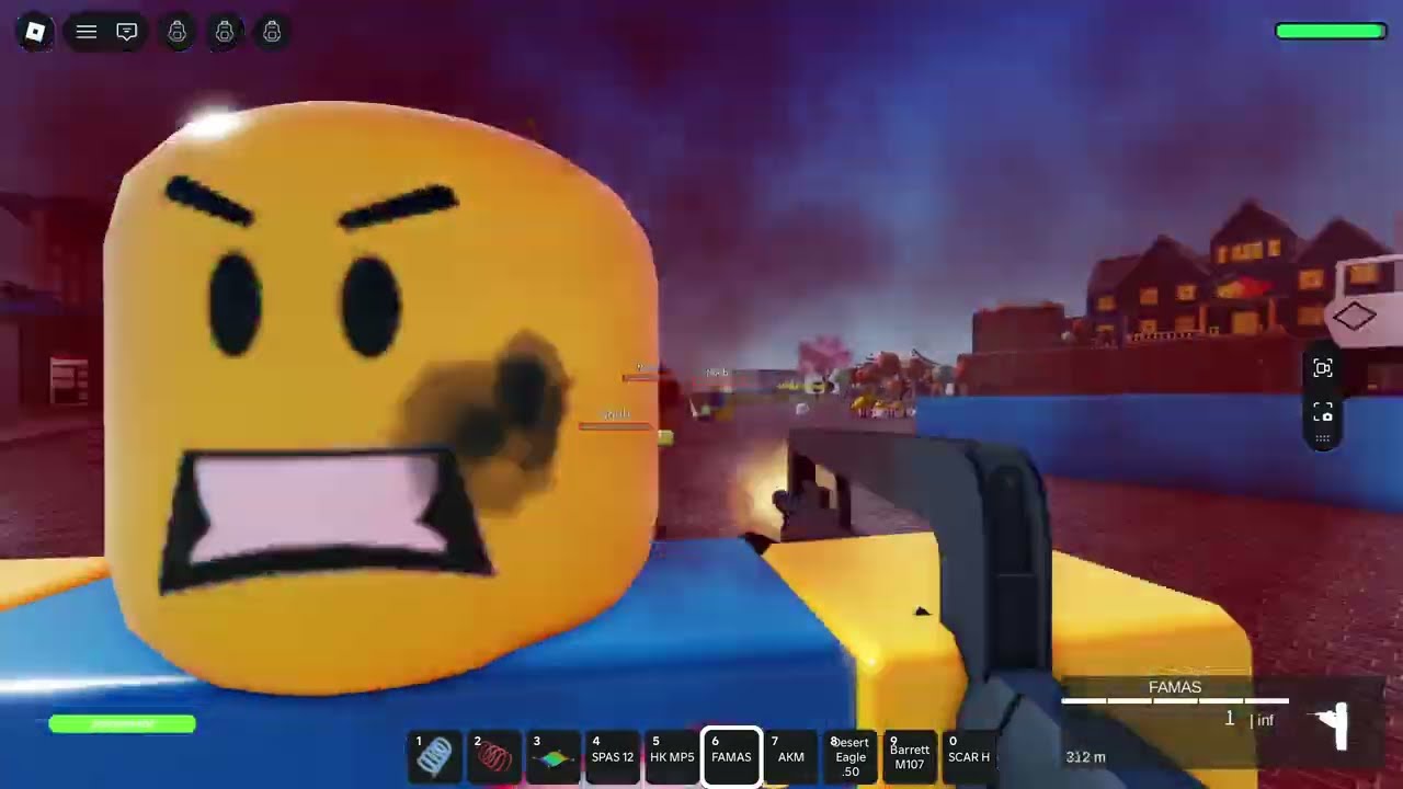 Survive Ronald McDonald Da Killer Clown 2 gameplay Weapon showcase + semi game tour (Horror FPS)