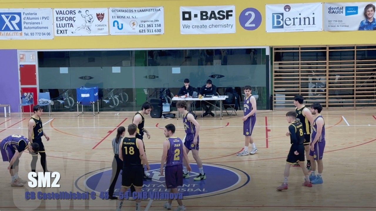 CB Castellbisbal C  48 - 54  CNB Vilanova