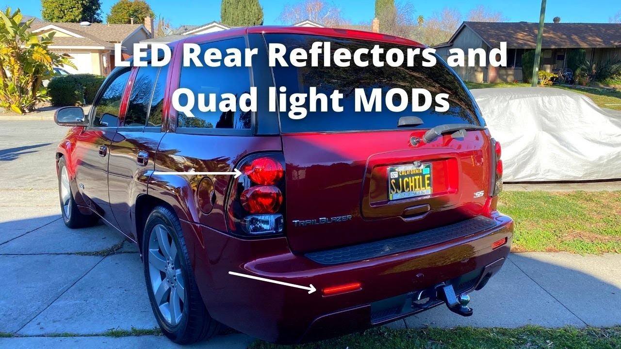 Vlog #30 LED Rear Reflector conversion, Rear LEDs, and  Quad front lights.
