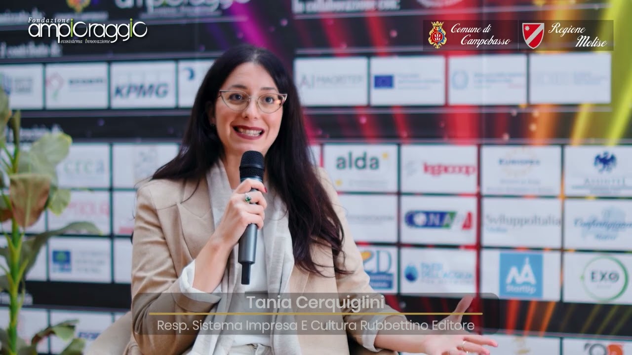 Jazz'inn 2025 Cultura e Impresa: Tania Cerquiglini presenta il progetto Mani Futura Rubbettino