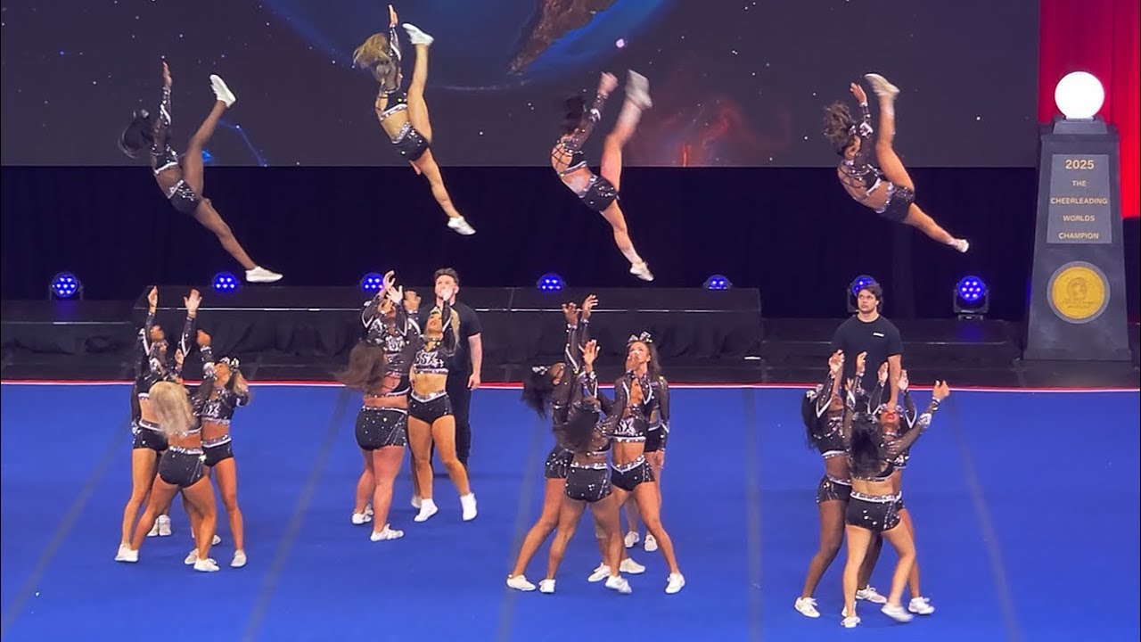Cheer Extreme SSX Worlds Day 1 HITS!!