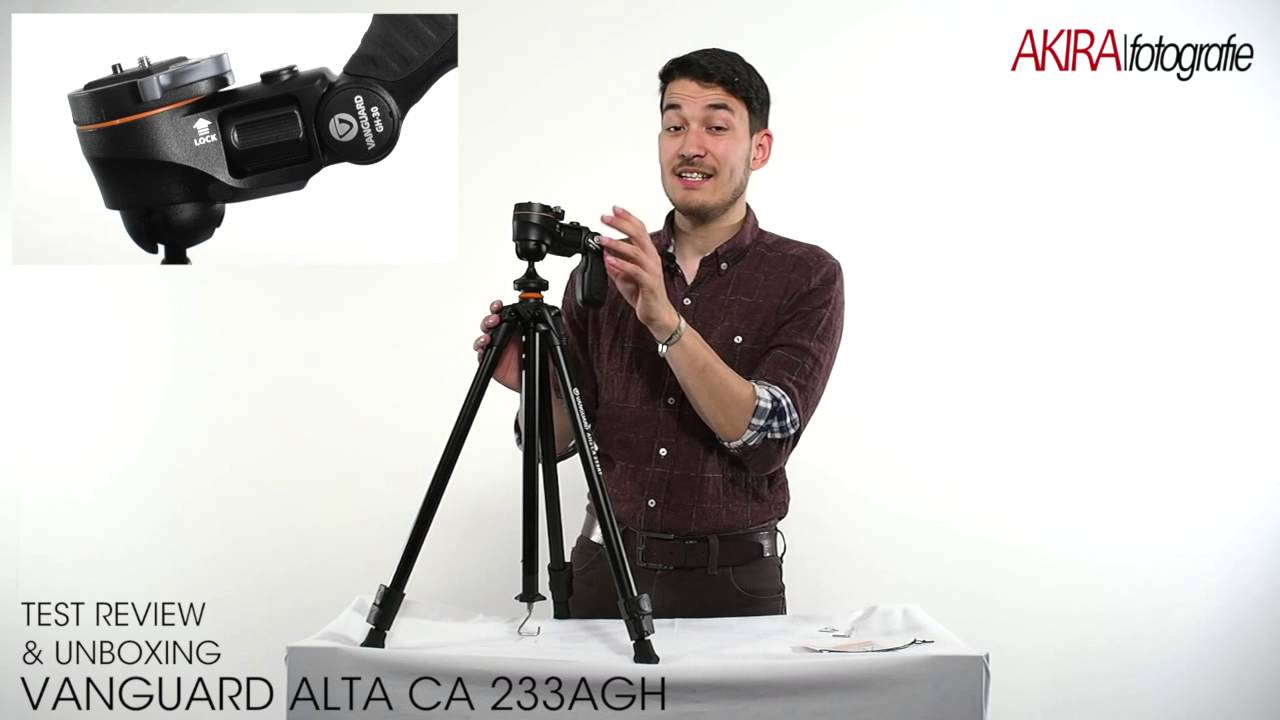 VANGUARD ALTA CA 233 AGH Stativ Kit | TEST REVIEW & UNBOXING