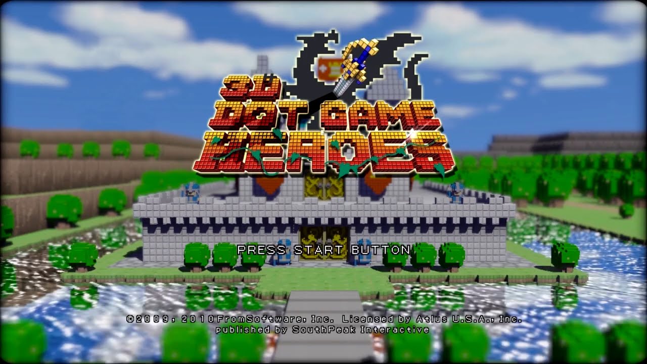 3D Dot Game Heroes Gameplay (Playstation 3)