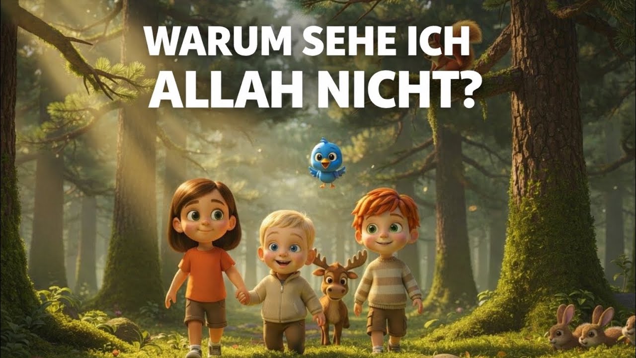 Warum sehe ich Allah nicht? - Islamisches Kinderlied #islamfürkinder 