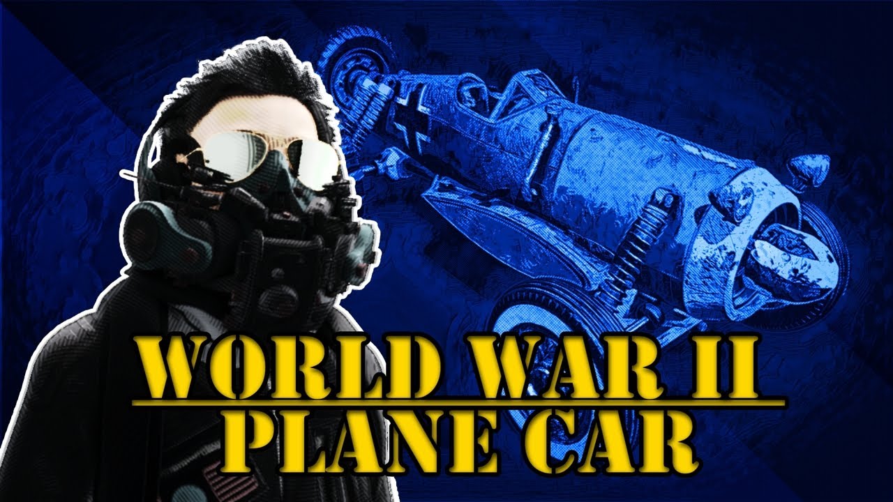 Post-Apocalypse 4X4 WW2 Airplane Car 