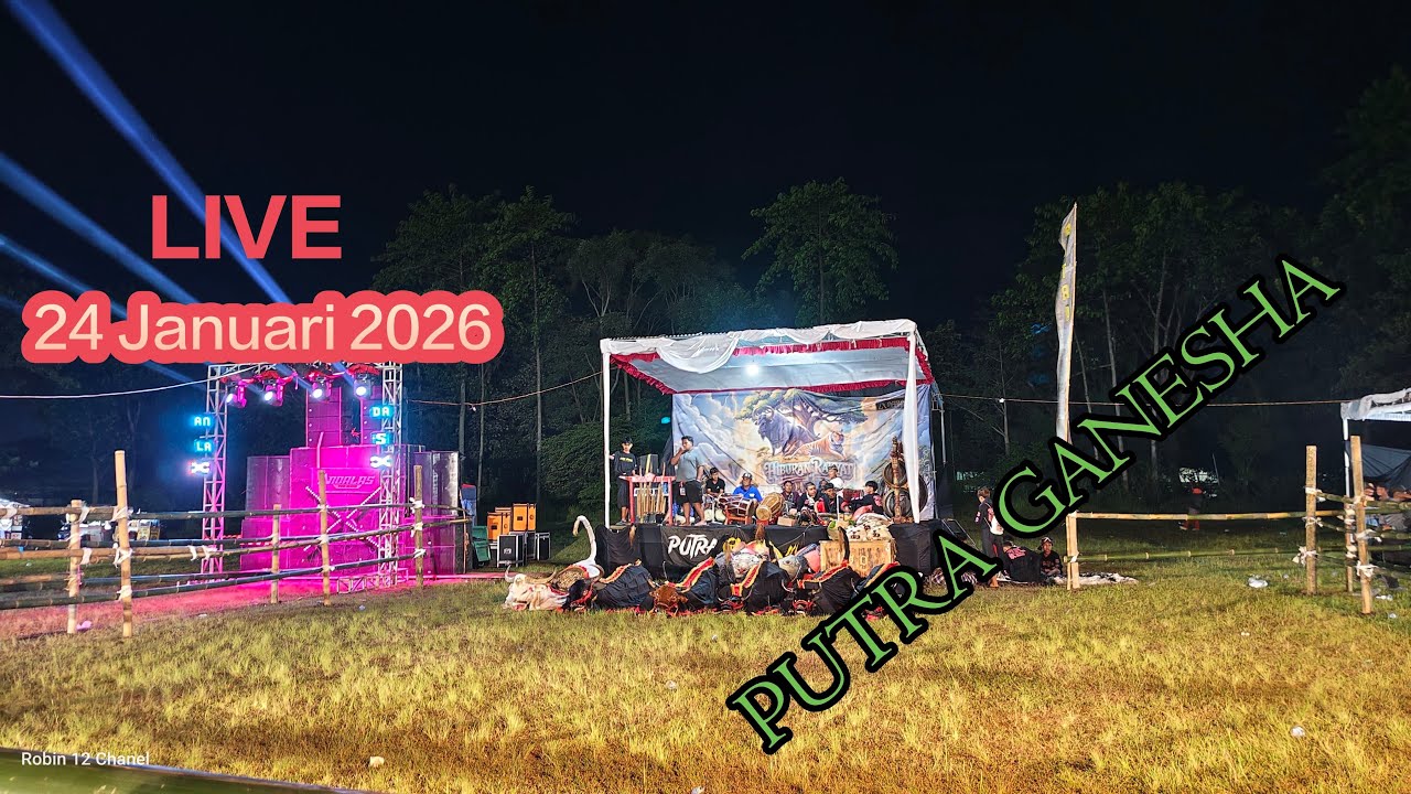 Live Putra Ganesha#Lapangan  Desa Dadap rejo