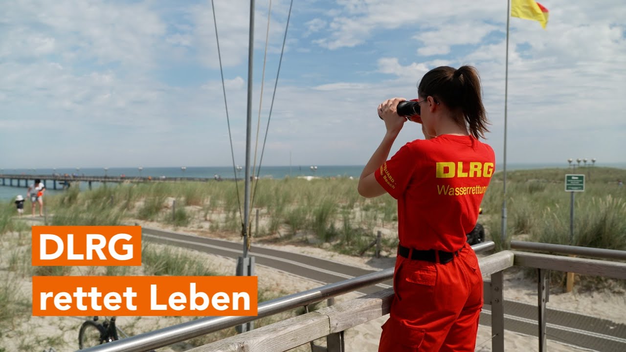 Heldentaten am Strand: Wie die DLRG in Graal-Müritz Leben rettet und zur Vorsicht mahnt