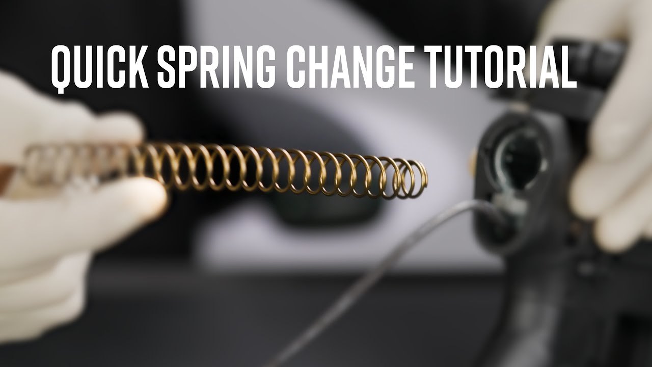 How to Quick Change Spring an Asl+  // Valken AEG