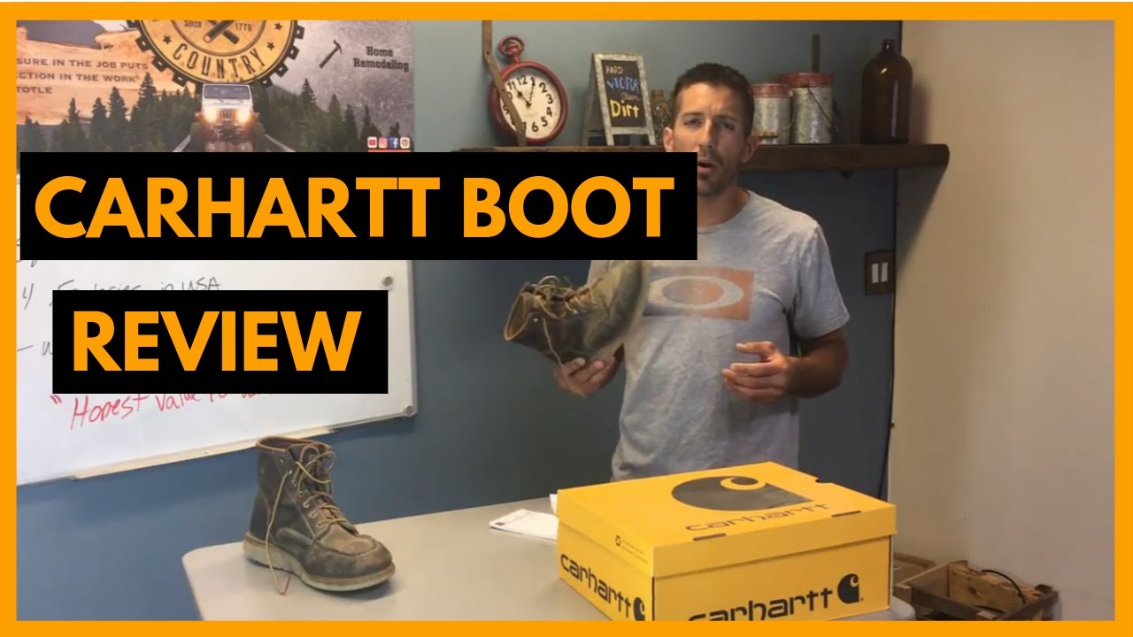 Carhartt Boot Model CMW6095 EH Review!