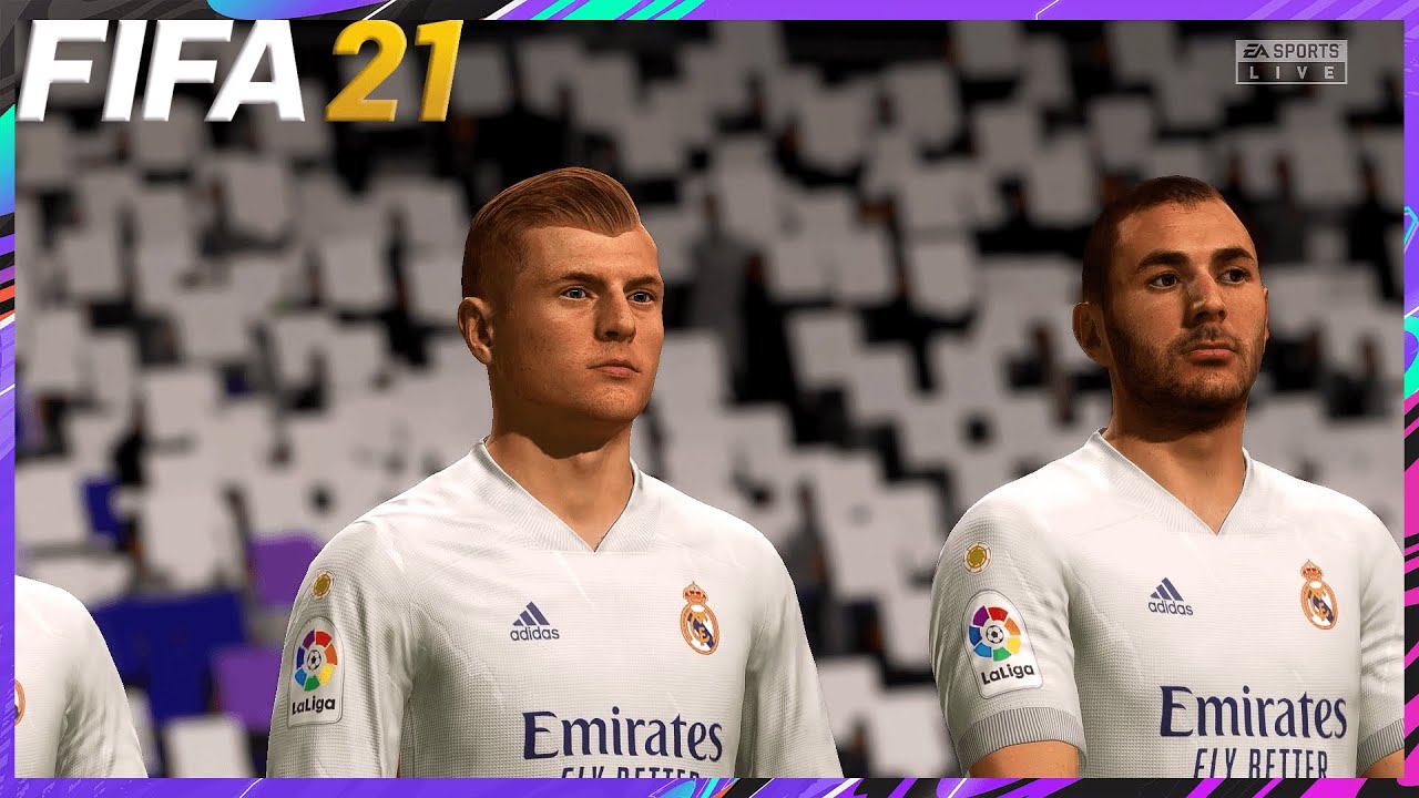 FIFA 21 | Real Madrid vs. Valencia | La Liga | at Santiago Bernab&eacute;u Stadium