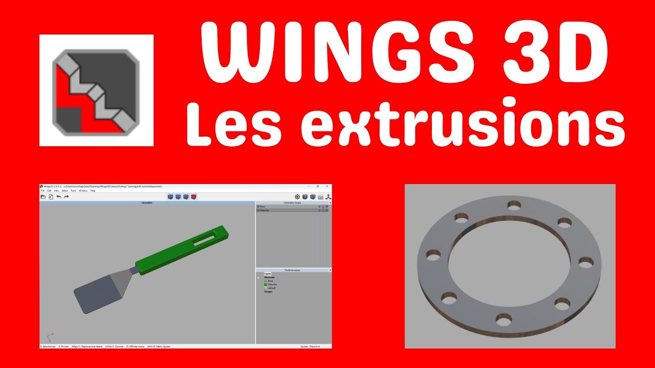 Wings 3D maitriser les extrusions