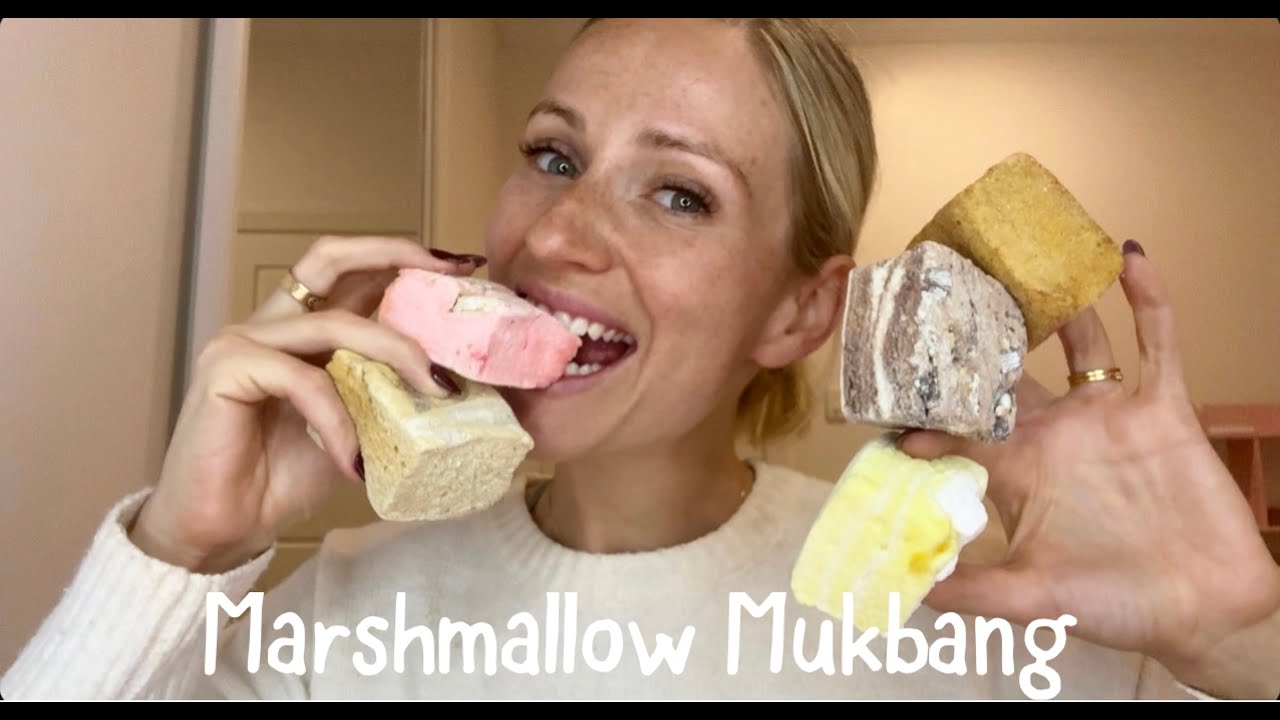 ASMR Marshmallow Mukbang @themarshmallowco
