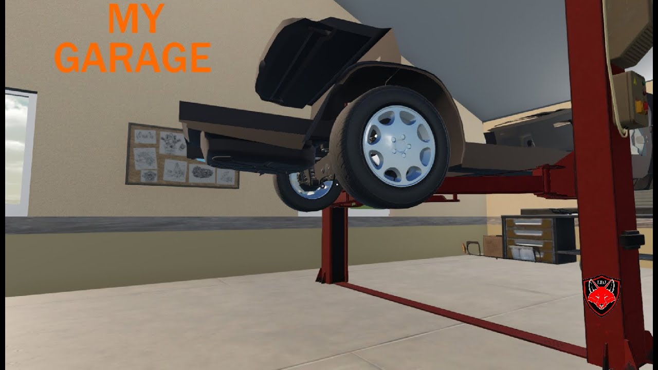 my garage : montage de l essieu arrière de la Mercedes