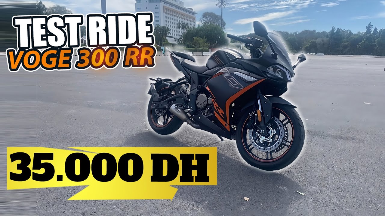 VOGE 300 RR - Test Ride 😍 احسن موطور تبدا بيه