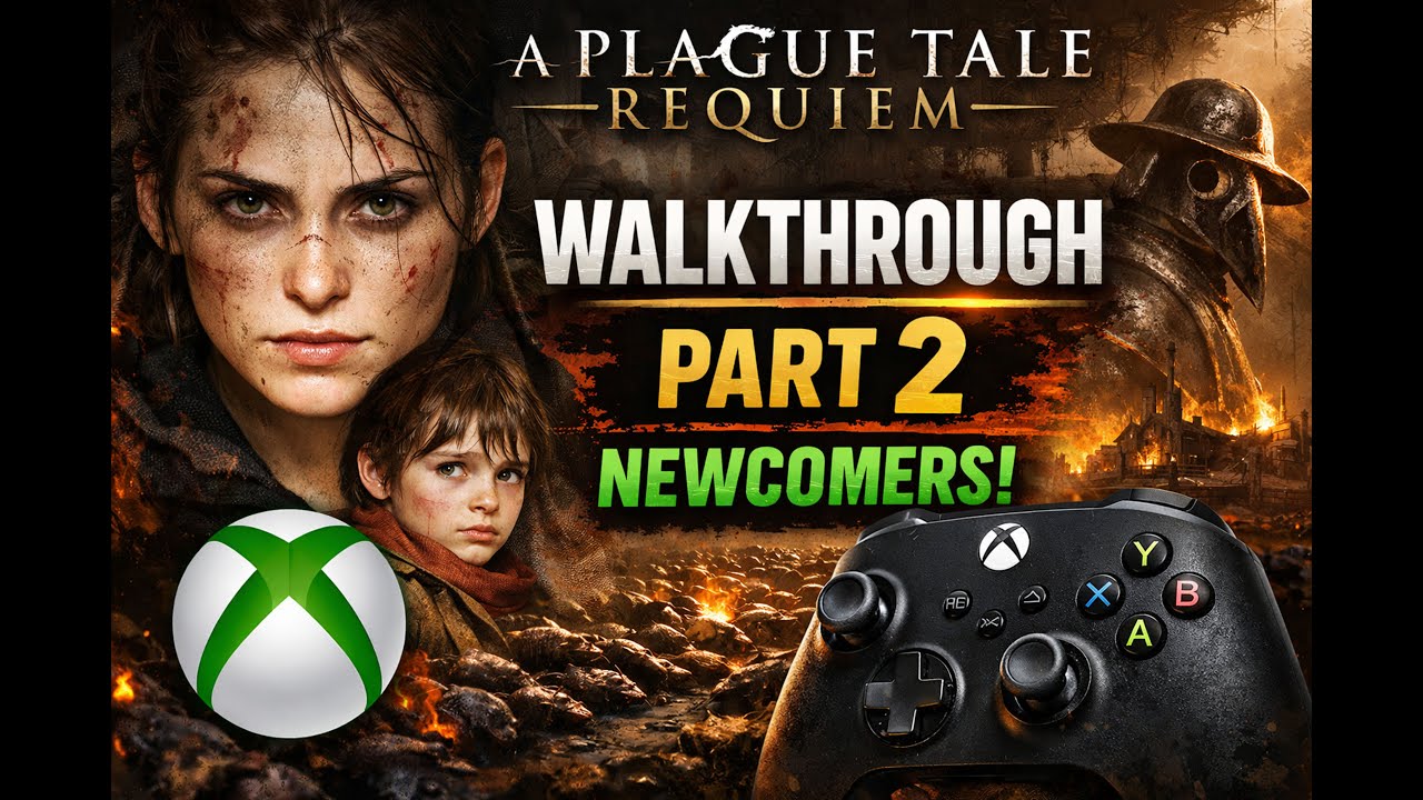 A Plague Tale Requiem Walkthrough Gameplay Part 2 | Newcomers| Reach The South Tower rtx 3050 Laptop