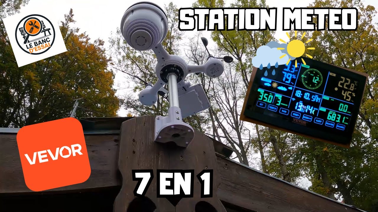 STATION METEO 7 en 1 VEVOR