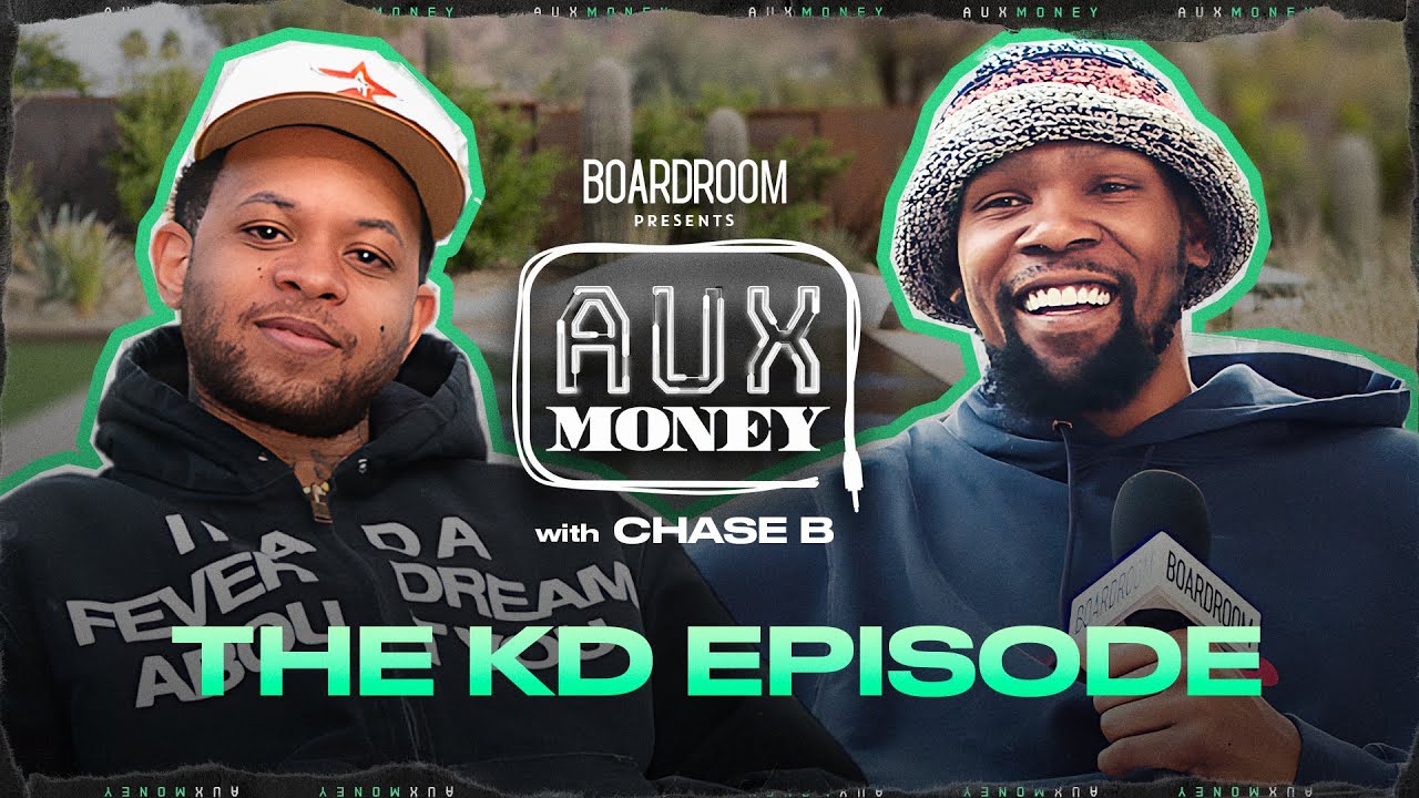 Kevin Durant 's Talks Rap In This Exclusive Music Interview I Aux Money