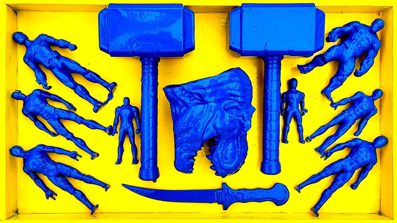 Cleans Superheroes, Iron Man, Batman, Spider-Man, Captain America, Thor, Thanos, Superman,  Ant-Man