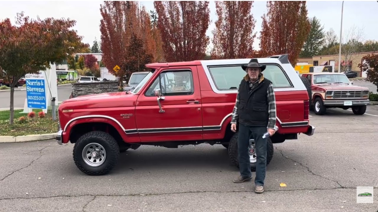 Потрясающий Ford Bronco Eddie Bauer Edition 1986 года с Келли!