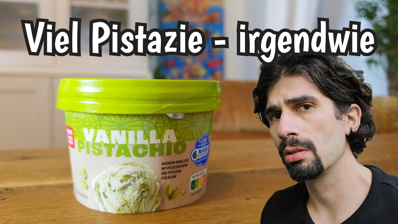 Eigentlich super tolles REWE Pistachio Vanilla Eis