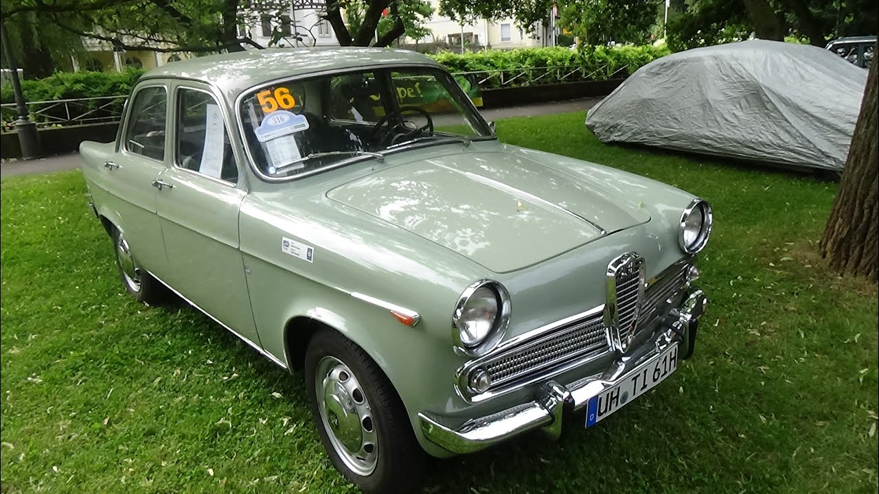 1961 Alfa Romeo Giulietta TI - Oldtimer-Meeting Baden-Baden 2016