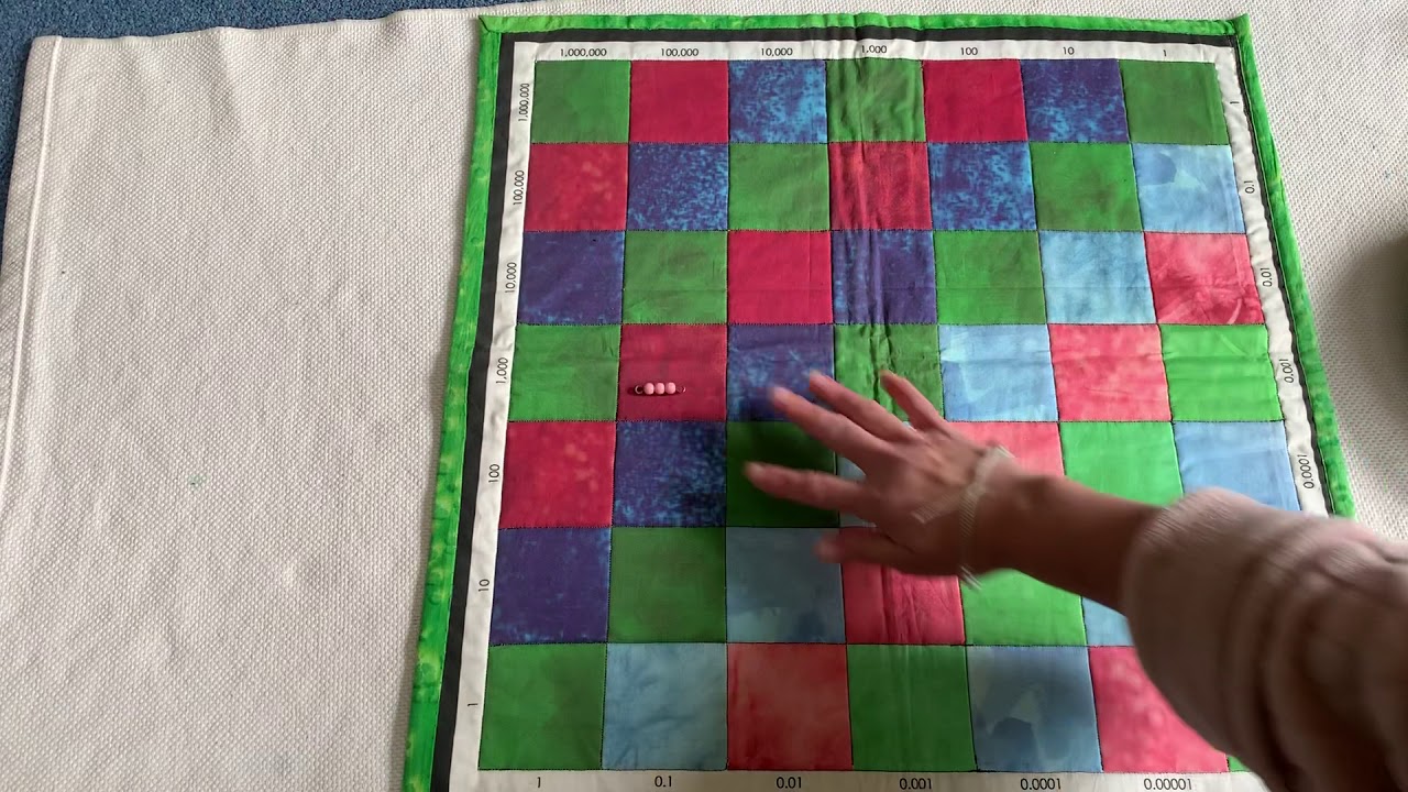 Decimal checkerboard video # 3