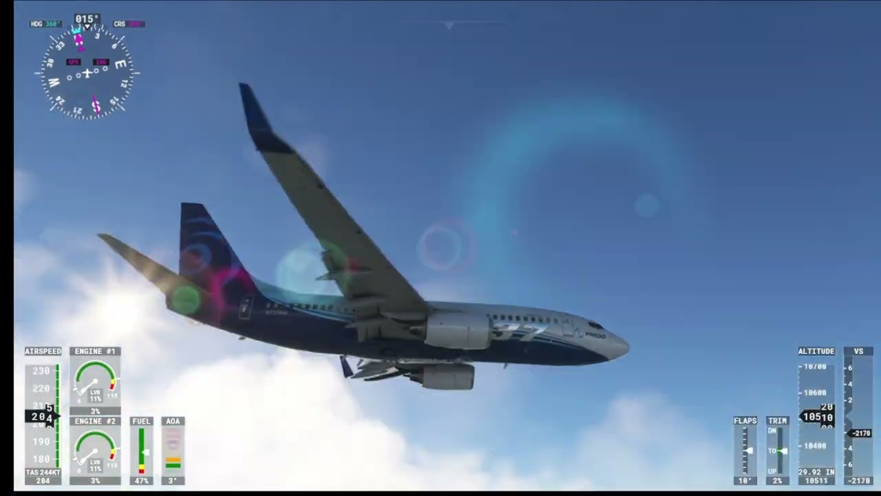 Flying a plane like a idiot (part 1)