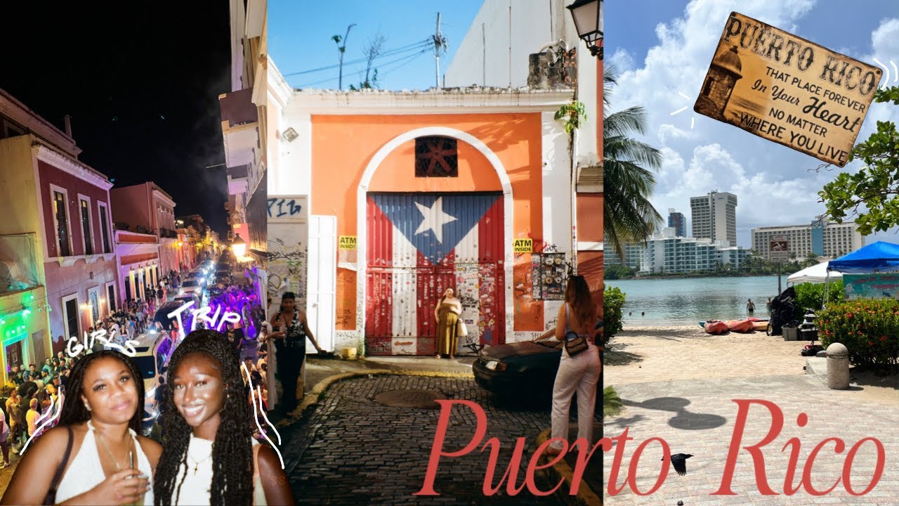 Girls Trip to San Juan, Puerto Rico| La Placita,Old San Juan, beach nights & more!