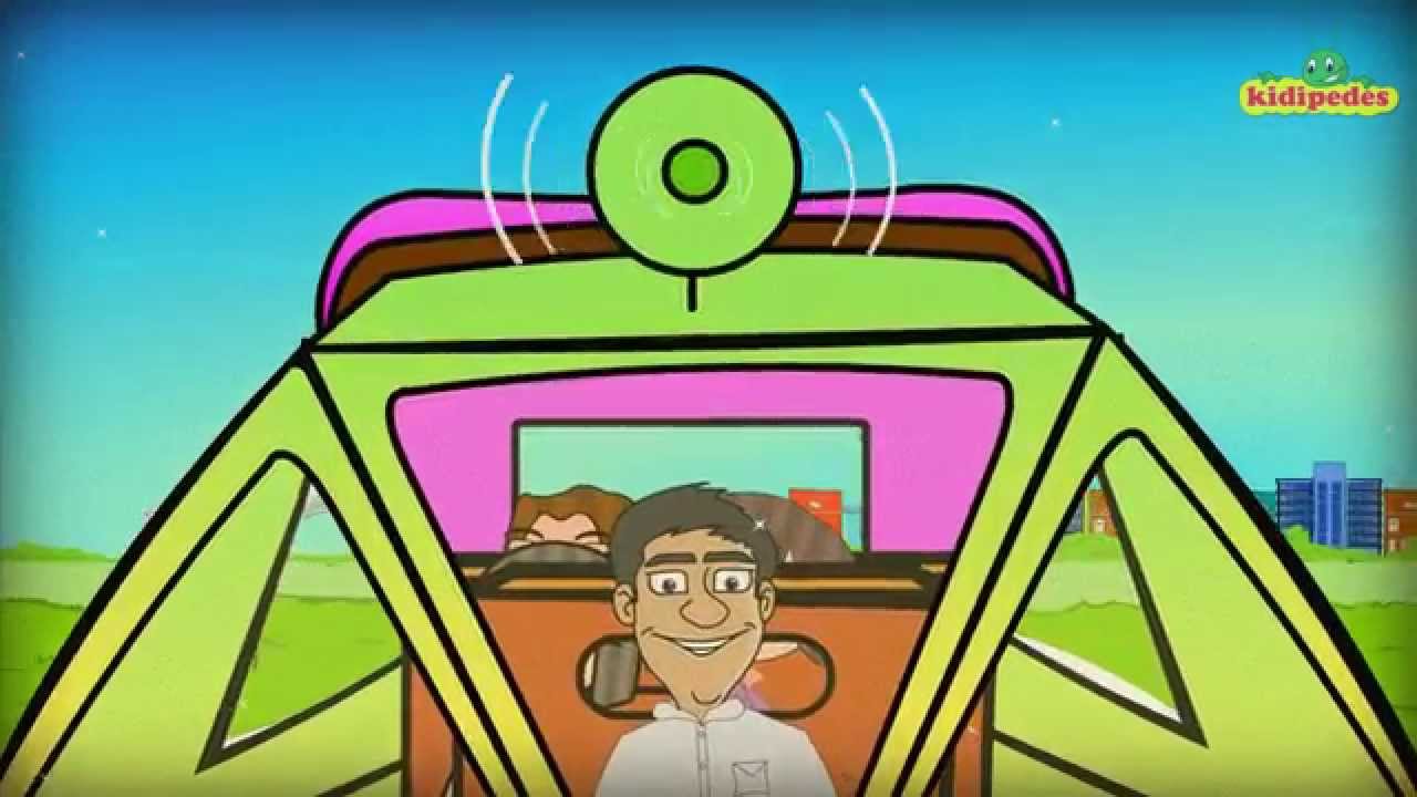 The Wheels On The Bus Go Round And Round - Popular #NurseryRhymes Collection I #ChildrenSongs