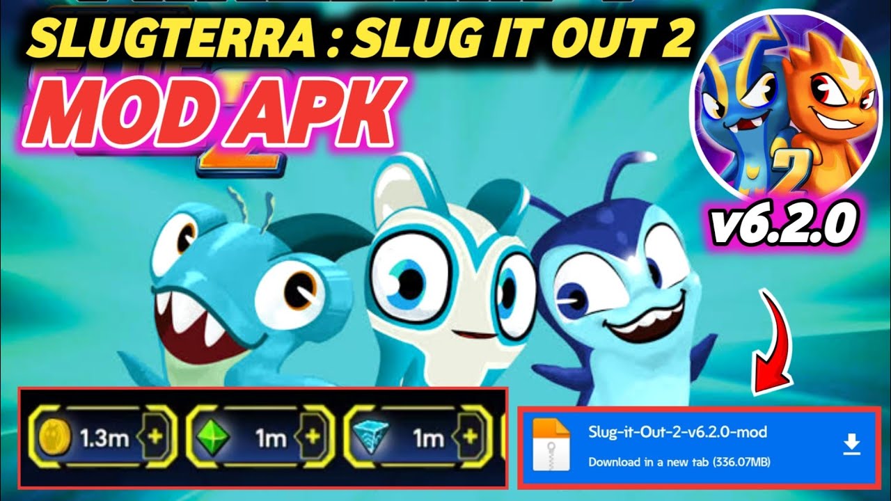 Slug It Out 2 v6.2.0 Mod Apk | Slug It Out 2 Mod Apk | Unlimited Resources 