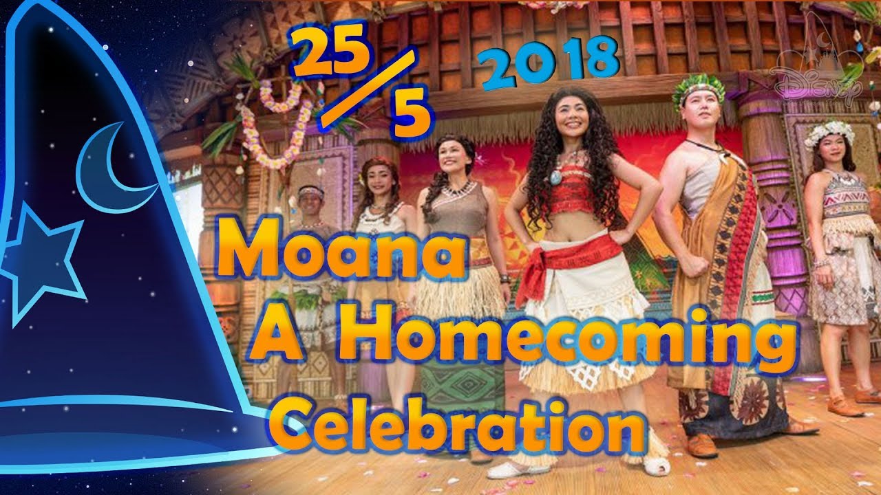 【首日公演 Performance on the 1st Day】“Moana: A Homecoming Celebration”《魔海奇緣凱旋慶典》| May 25, 2018