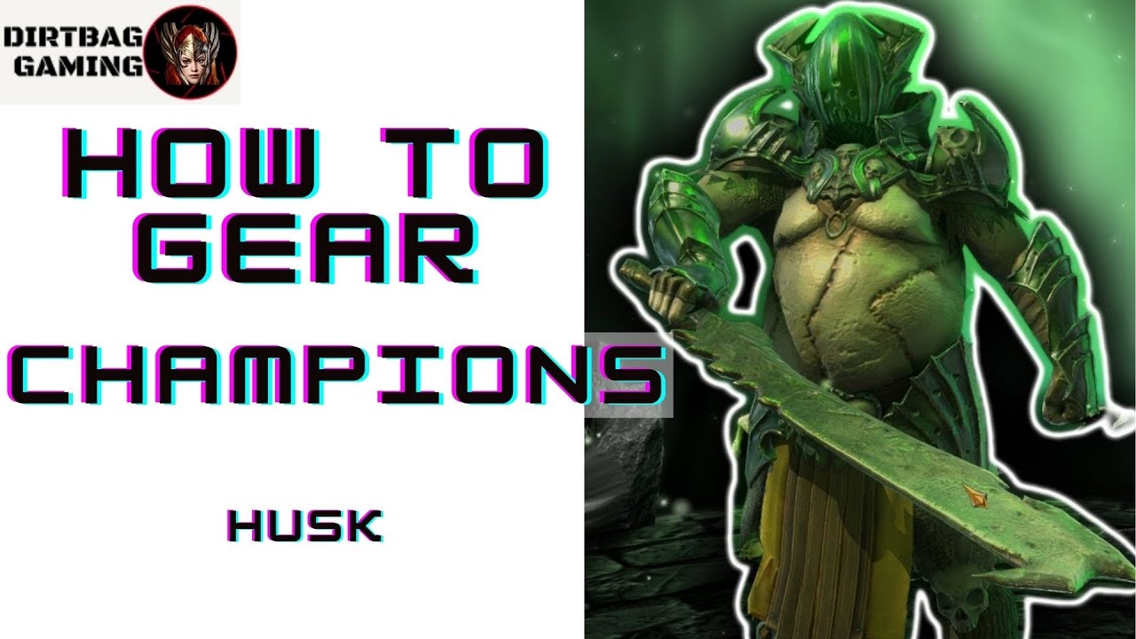 HOW TO GEAR HUSK | Hydra Monster! | Raid Shadow Legends Gear Guide
