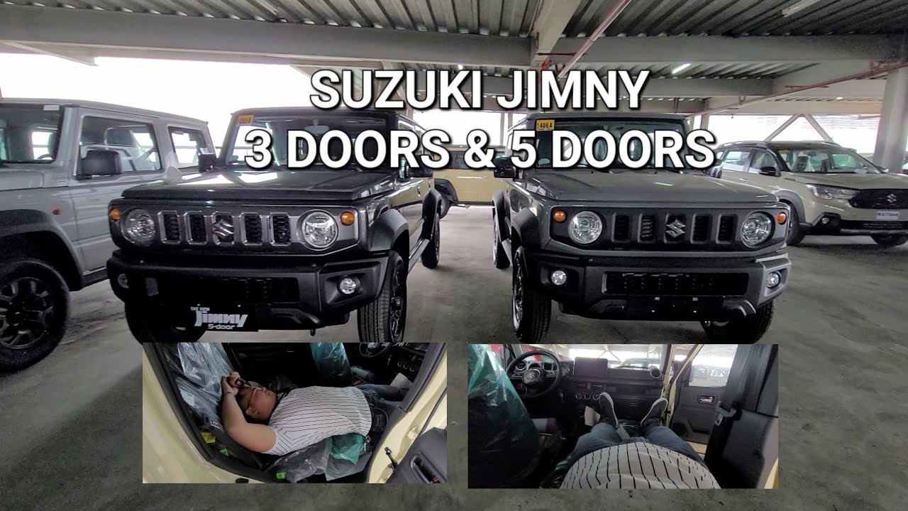 JIMNY 3 DOORS & 5 DOORS | Quick Comparison and Special Feature | Bisaya