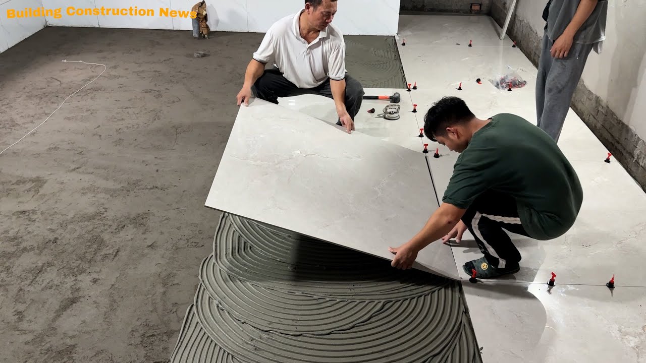 The Fastest And Most Accurate Large-Size Ceramic Tile Technology For Kitchen Floors, 100% Standard