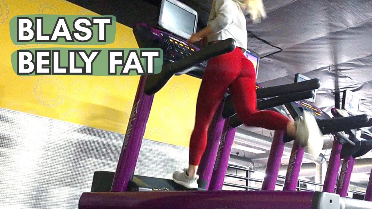 BELLY BLASTER Intense HIIT Treadmill Workout