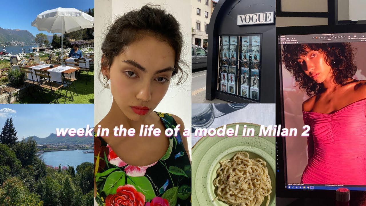 WEEK IN THE LIFE OF A MODEL IN MILAN- week 2 vlog:first job, Lake Como & castings | Morgan Fernandez
