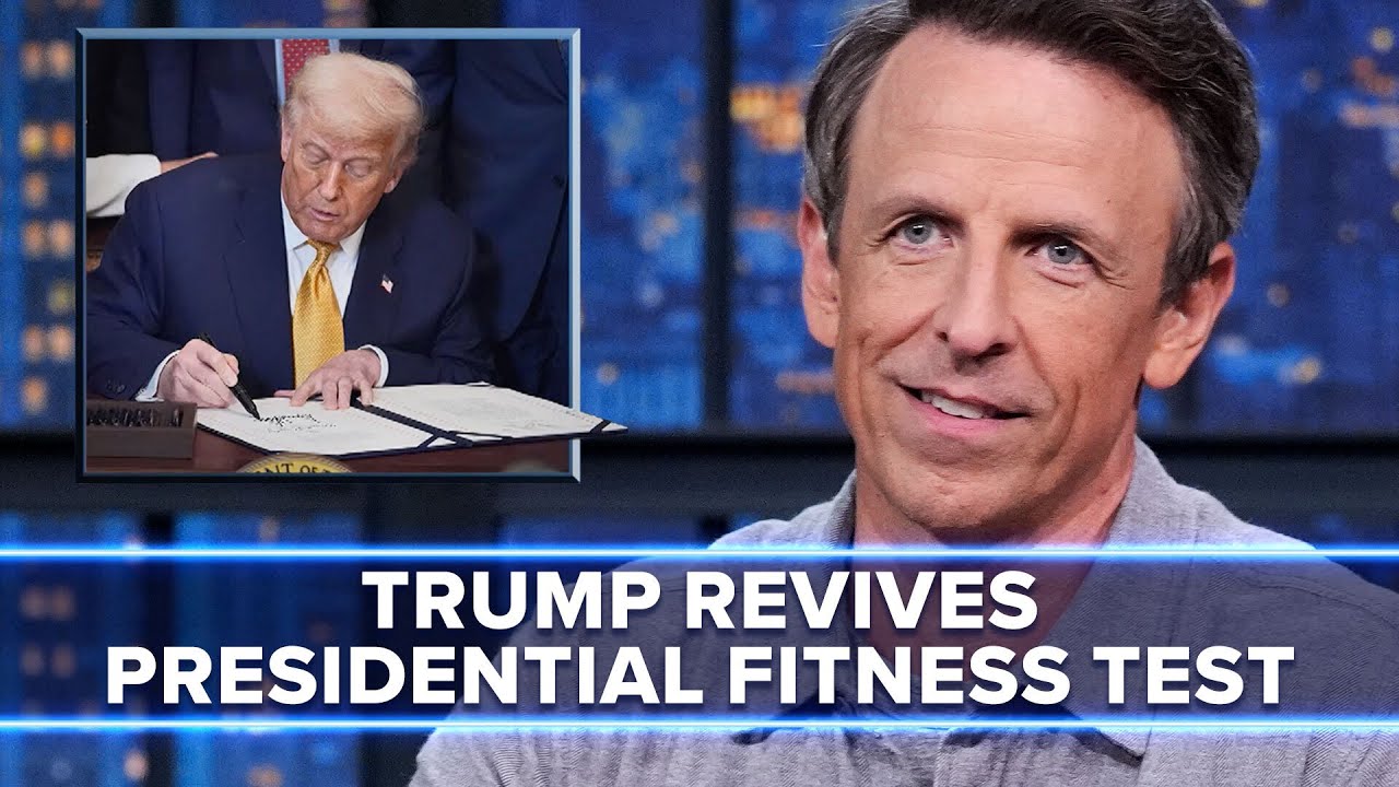 Trump Revives the Presidential Fitness Test with Executive Order