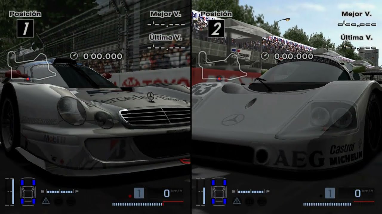 Gran Turismo 4 - Tokyo R246 - Batalla de Mercedes (Prototipos)