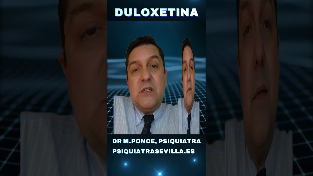 DULOXETINA; OPINION CLINICA #psiquiatra #insomnio #ansiedad #depresion #antidepresivos